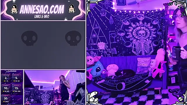 AnneSao online show from January 16, 12:25 am