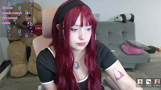 Snapshot of KuroChan420 chatting on July 7, 3:31 am KuroChan420 online show from July 7, 3:31 am
