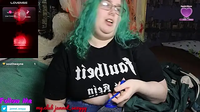 JannetPie online show from October 24, 8:08 pm