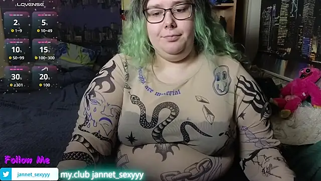 JannetPie online show from March 5, 2:30 am