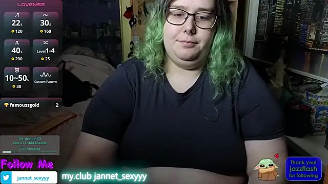 JannetPie online show from March 20, 1:28 am