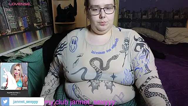 JannetPie online show from November 25, 12:55 am