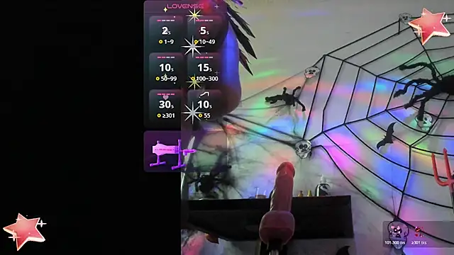 Snapshot of HadaFoster chatting on October 26, 4:57 am HadaFoster online show from October 26, 4:57 am