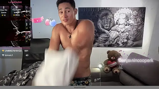 BenjaminCooperk online show from October 27, 7:53 am