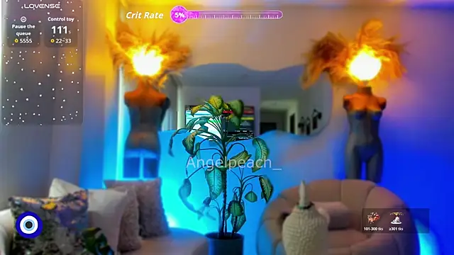 Angel Peach online show from December 19, 1:57 pm