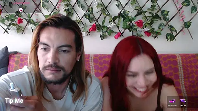 Snapshot of Jack_Emily1 chatting on February 21, 8:22 pm Jack Emily1 online show from February 21, 8:22 pm