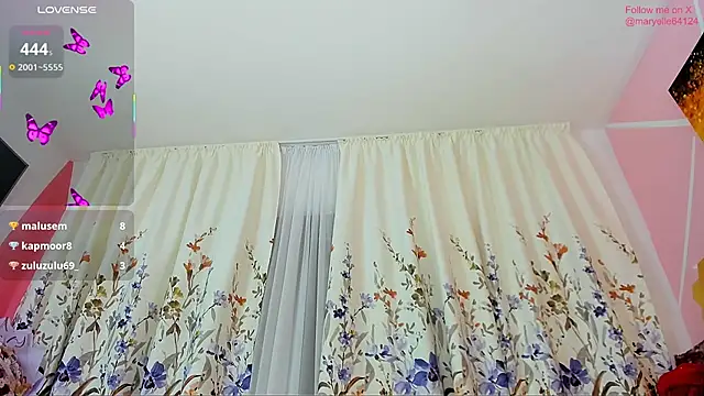 Snapshot of Maryelle chatting on March 20, 11:02 pm Maryelle online show from March 20, 11:02 pm