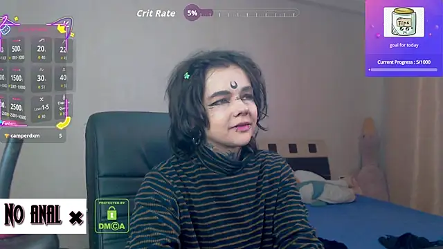 Snapshot of Dark__Elf chatting on October 21, 9:25 pm Dark Elf online show from October 21, 9:25 pm