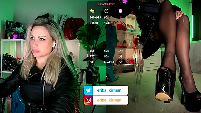 Snapshot of Erika_Kirman chatting on December 4, 10:47 am Erika Kirman online show from December 4, 10:47 am