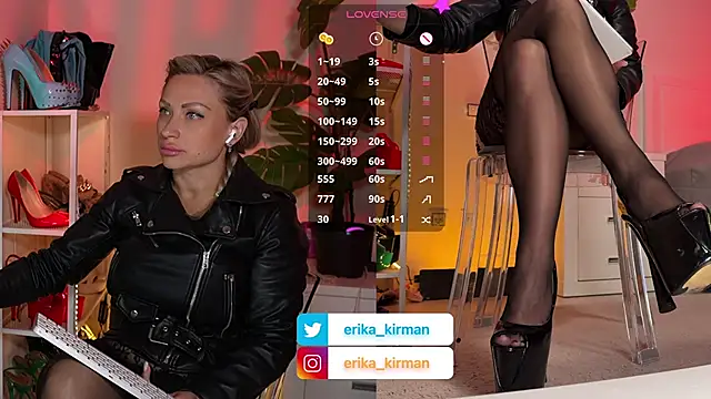 Erika Kirman online show from May 15, 10:13 am