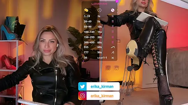 Erika Kirman online show from March 29, 10:39 am