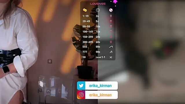 Erika Kirman online show from March 27, 10:27 am