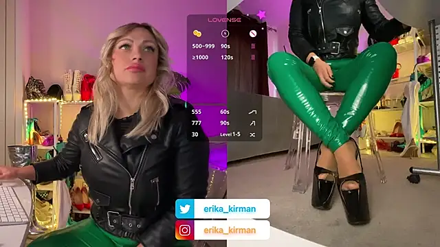 Erika Kirman online show from December 19, 11:29 am