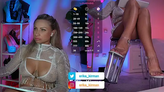 Erika Kirman online show from July 28, 12:34 pm