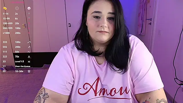 naughtykiss online show from January 18, 3:15 pm