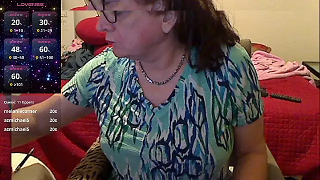 Snapshot of Transjoni chatting on January 6, 3:32 am Transjoni online show from January 6, 3:32 am