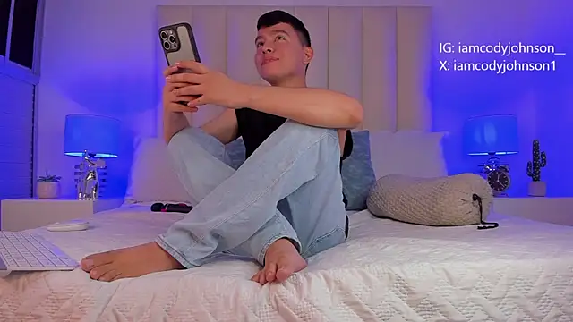 Snapshot of the_little_cody chatting on January 18, 7:48 pm the little cody online show from January 18, 7:48 pm