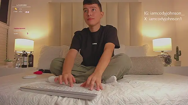 Snapshot of the_little_cody chatting on March 19, 7:38 pm the little cody online show from March 19, 7:38 pm