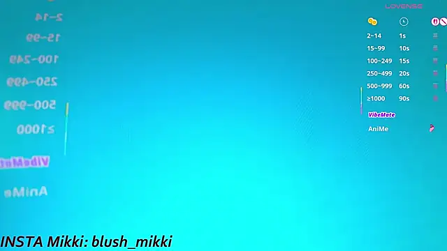 mikkixmeow online show from May 11, 2:45 pm