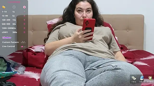 BBW MILF 4U online show from November 9, 6:34 pm