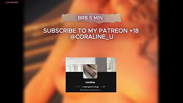 Hairy Coraline online show from October 7, 7:42 am