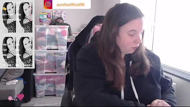 AureliaWinter online show from February 20, 9:22 am