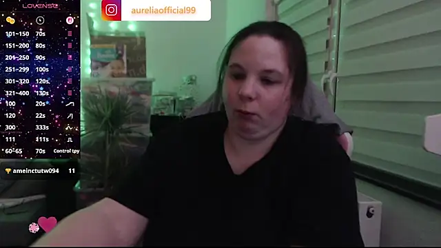 AureliaWinter online show from February 2, 6:40 pm