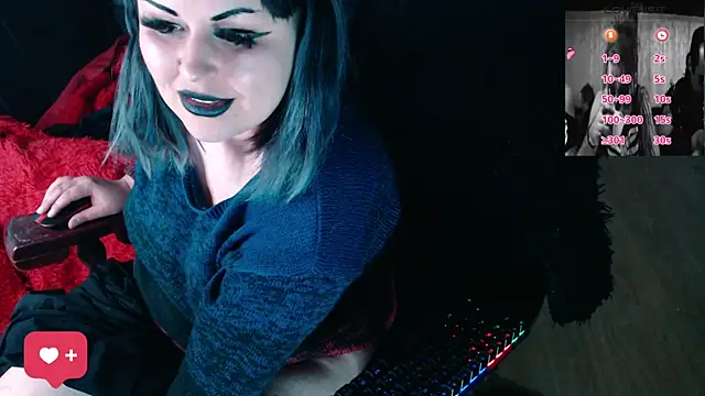 Psychobitch7 online show from May 2, 2:55 pm
