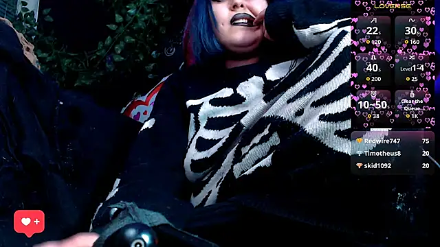 Psychobitch7 online show from February 11, 10:09 pm