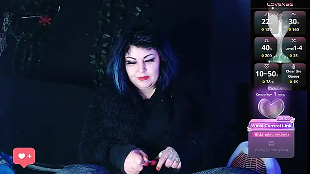 Psychobitch7 online show from January 11, 9:22 pm