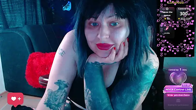 Psychobitch7 online show from April 15, 11:05 am