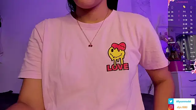 alysson 18 online show from February 11, 2:17 pm