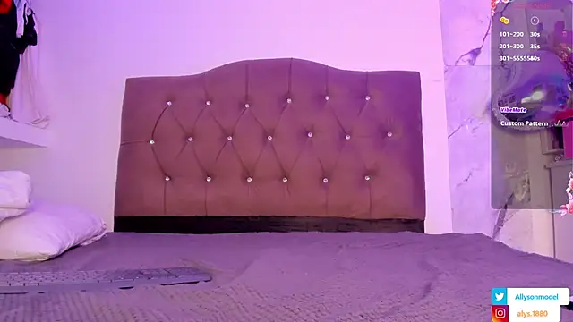 alysson 18 online show from February 13, 2:17 pm