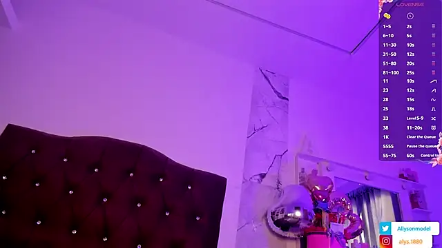 alysson 18 online show from February 12, 1:22 pm