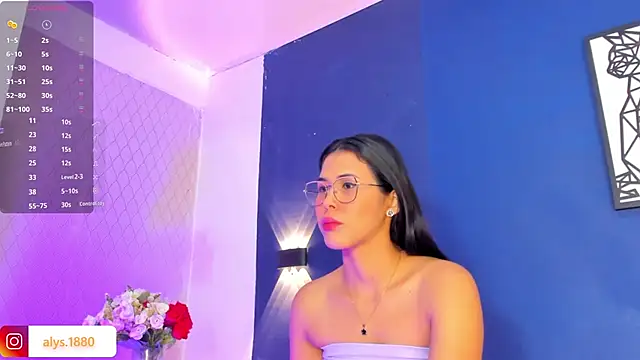 Snapshot of alysson_18 chatting on February 22, 1:02 pm alysson 18 online show from February 22, 1:02 pm