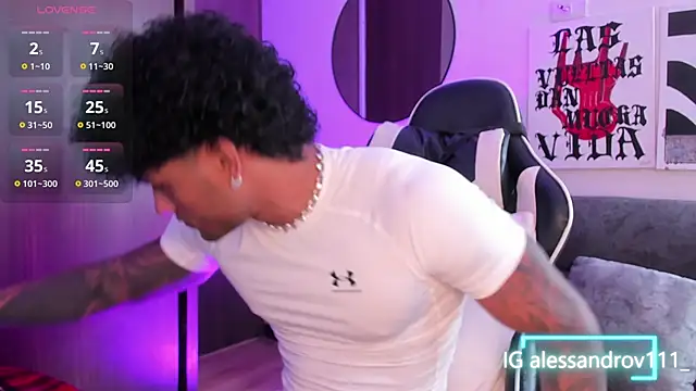 Alessandro Vanni online show from April 7, 2:30 pm