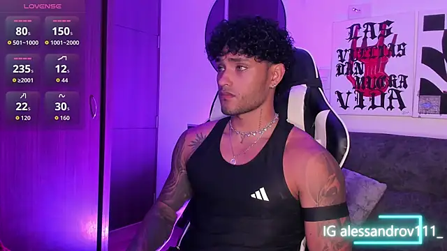 Alessandro Vanni online show from April 9, 1:07 am