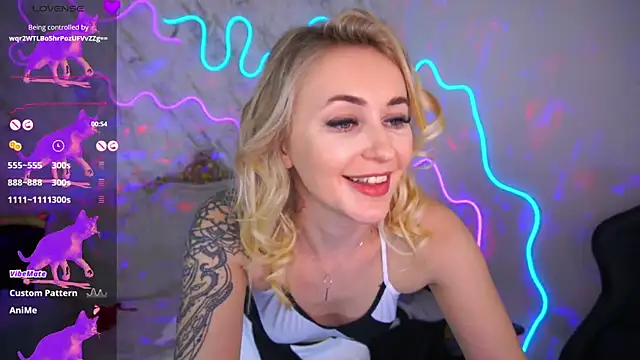 GraceCandy online show from February 9, 1:22 am