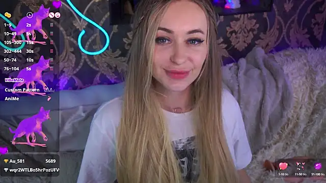 GraceCandy online show from February 25, 10:42 pm