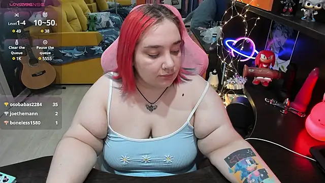 Snapshot of Softie_Sofy chatting on March 13, 7:42 am Softie Sofy online show from March 13, 7:42 am