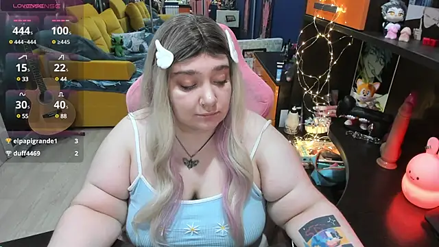 Snapshot of Softie_Sofy chatting on March 5, 6:33 am Softie Sofy online show from March 5, 6:33 am