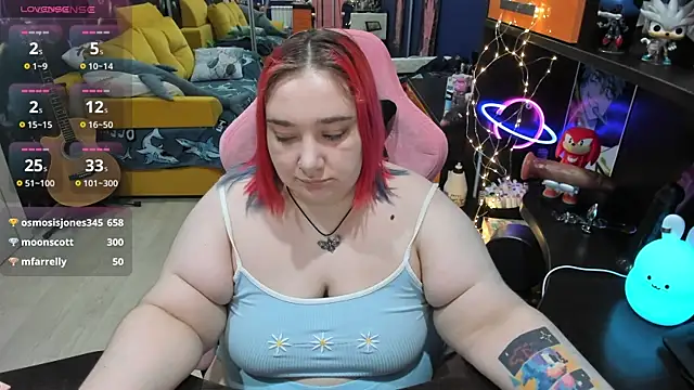 Snapshot of Softie_Sofy chatting on March 14, 9:46 am Softie Sofy online show from March 14, 9:46 am