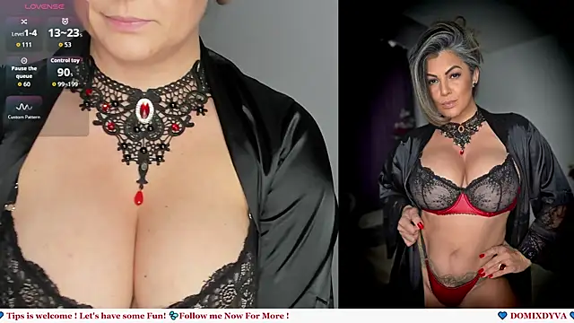 Domixdyva online show from October 1, 1:04 pm