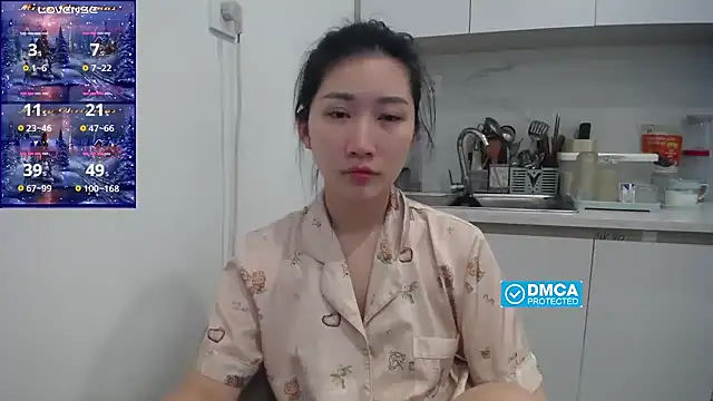 Snapshot of Asiagirll chatting on March 21, 7:00 am Asiagirll online show from March 21, 7:00 am