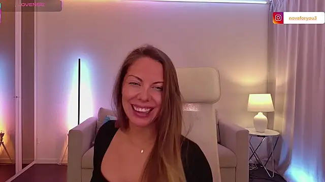 Snapshot of novaforyou1 chatting on February 12, 8:30 pm novaforyou1 online show from February 12, 8:30 pm