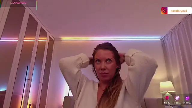 Snapshot of novaforyou1 chatting on February 16, 7:12 pm novaforyou1 online show from February 16, 7:12 pm