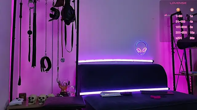 CyberXGoddess online show from April 18, 12:13 am