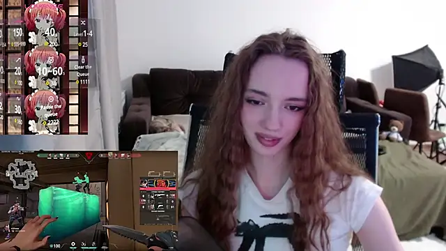 Snapshot of Weeissy chatting on March 12, 1:58 am Weeissy online show from March 12, 1:58 am