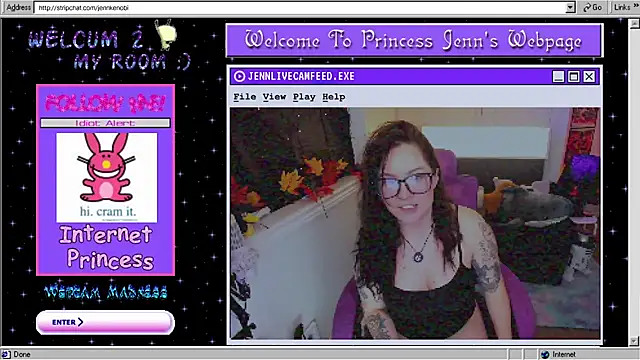 Snapshot of JennKenobi chatting on October 14, 3:23 pm JennKenobi online show from October 14, 3:23 pm