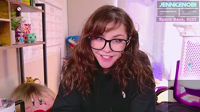 Snapshot of JennKenobi chatting on March 18, 6:39 pm JennKenobi online show from March 18, 6:39 pm